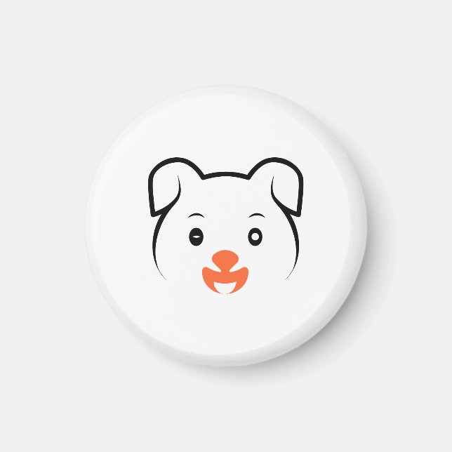 Imán Cachorro de cachorros (Frente)