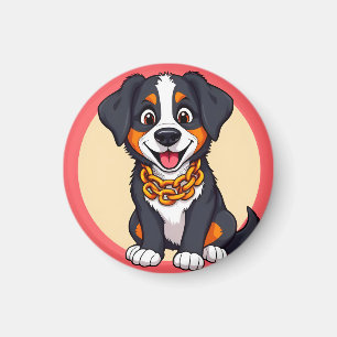 Imán Cachorro de dibujos animados adorable