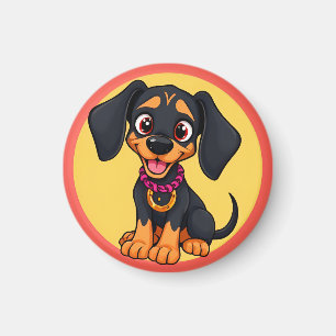 Imán Cachorro de dibujos animados adorable