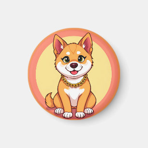 Imán Cachorro de dibujos animados adorable