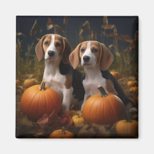 Imán Cachorro de Foxhound inglés americano Delight de o