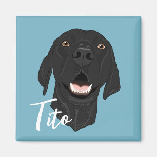 Imán Cachorro de punteros negros