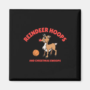 Imán Cachorros De Reno Y Navidades Swoops Baloncesto Ch