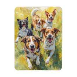 Imán Cachorros felices 