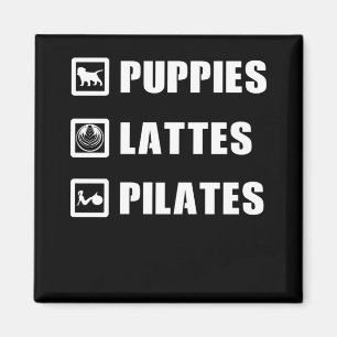 Imán Cachorros Lattes Pilates