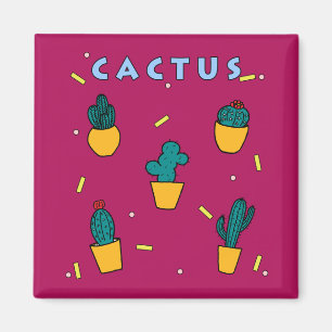 Imán Cactus