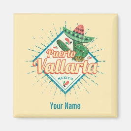 Imán Cactus de baile de Puerto Vallarta Jalisco México