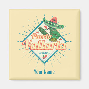 Imán Cactus de baile de Puerto Vallarta Jalisco México