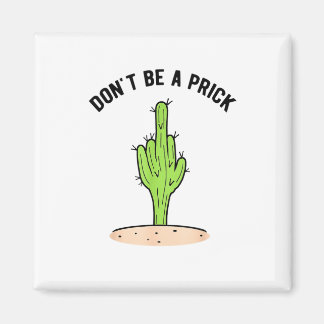 Imán Cactus dont be a prick