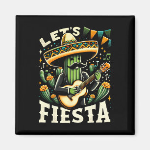 Imán Cactus Mexicanos Cinco De Mayo De Guitarra Para Ni