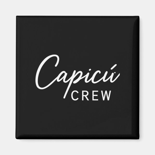 Imán Cacú Crew Matching Dominoes Players  (Frente)