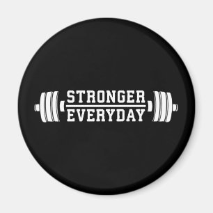 Imán Cada día más fuerte: Inspirador de entrenamiento