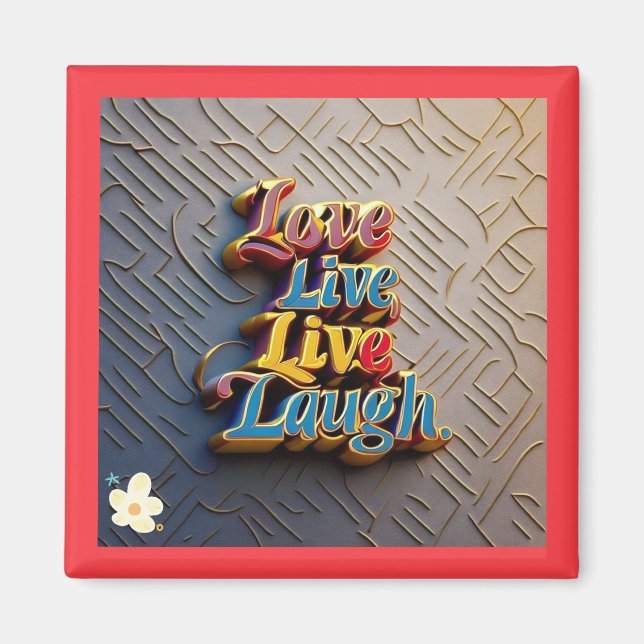 Imán "Cada momento cuenta" (Frente)