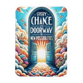 Imán Cada oportunidad es una puerta