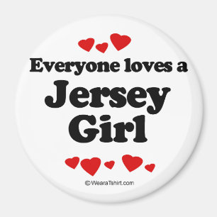 Imán Cada uno ama a un chica del jersey