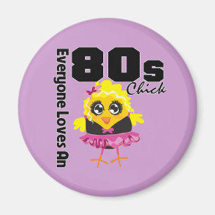 Imán Cada uno ama un polluelo 80s