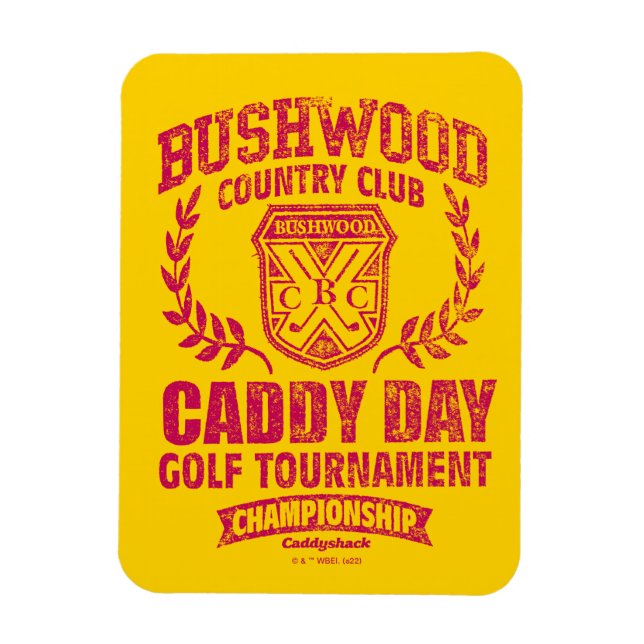 Imán Caddyshack | Bushwood Country Club Caddy Day Golf (Vertical)