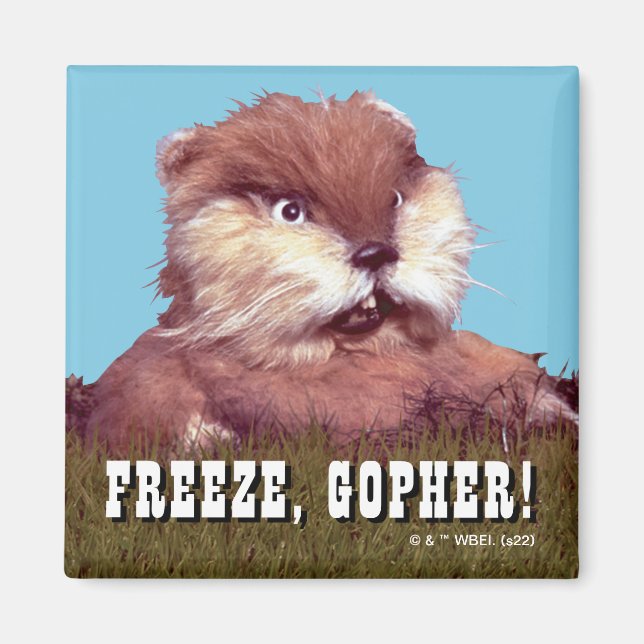 Imán Caddyshack | ¡Congelación, Gopher! (Frente)