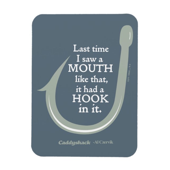 Imán Caddyshack | La Última Vez Que Vi Una Boca Como Es (Vertical)