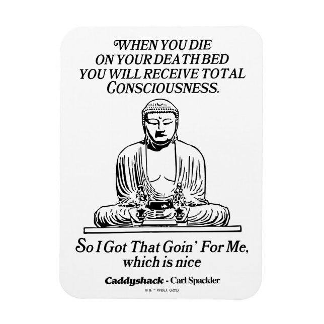 Imán Caddyshack Tengo Que Ir Por Mí (Vertical)