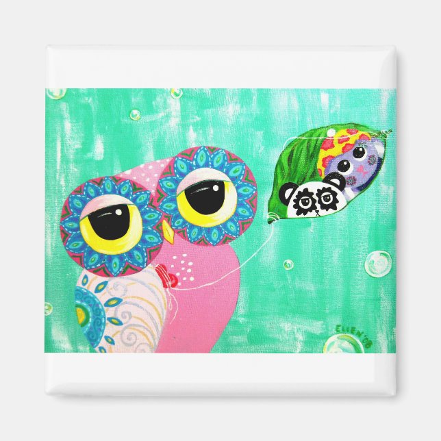 Imán Cadenas de corazón (Frente)