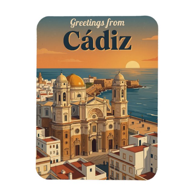 Imán Cádiz España (Vertical)