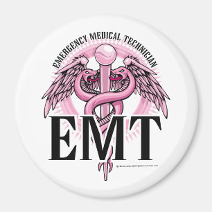 Imán Caduceo rosado de EMT