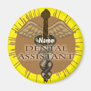 Imán Caduceus Dental Assistant