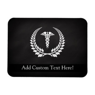 Imán Caduceus Laurel
