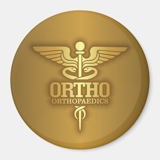 Imán Caducto de oro (ORTHO) (Frente)