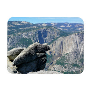 Imán Cae el alto yosemite desde el punto glaciar, CA
