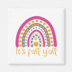 Imán Cae el arcoiris de calabaza