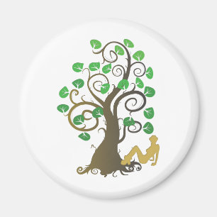 Imán Caer del árbol familiar