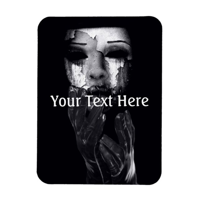 Imán Caer en mi máscara (Vertical)