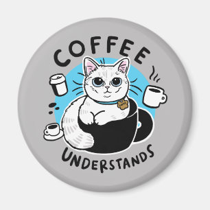 Imán Café blanco Comprensión del café