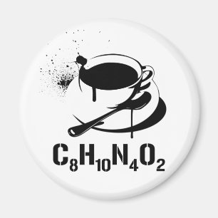 Imán Café C8H10N4O2