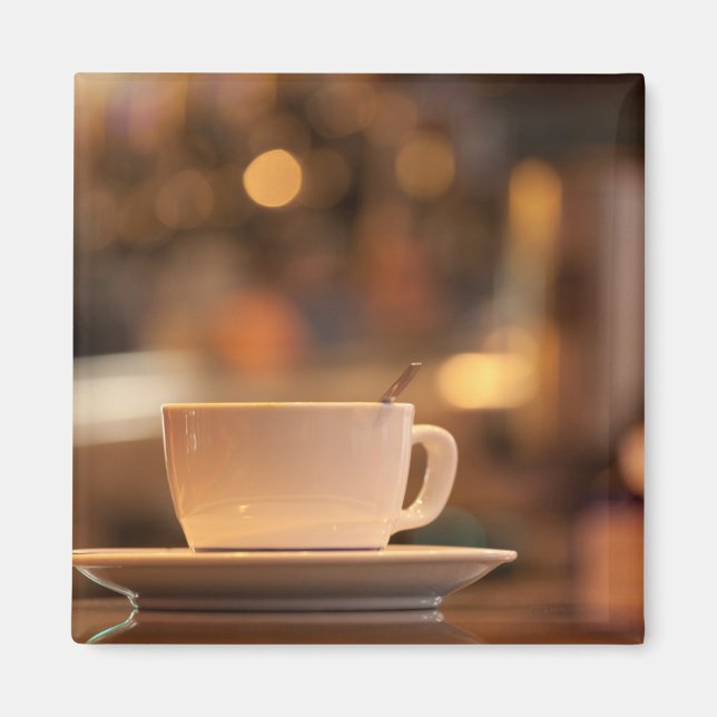 Imán Café capuchino, Venecia, Italia (Frente)