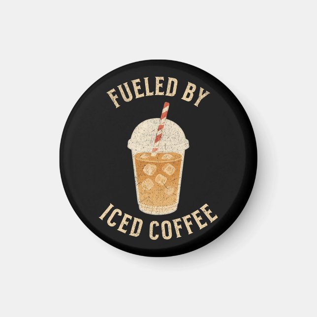 Imán Café con Hielo (Frente)