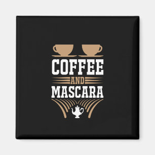Imán Café De Arte Y Mascara