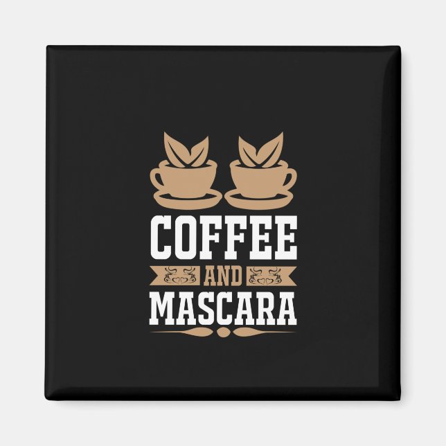 Imán Café De Arte Y Mascara (Frente)