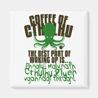 Imán Café de Cthulhu para su refrigerador