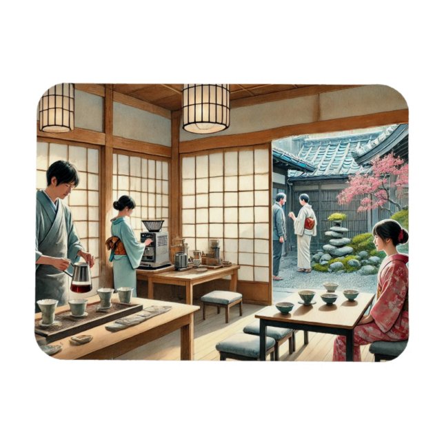 Imán Cafe de Kioto (Horizontal)