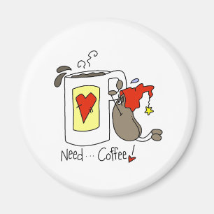 Imán Café de la necesidad
