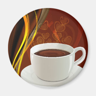 Imán Café del arte del café