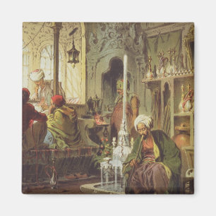 Imán Café del otomano, 1862 (litho del color)