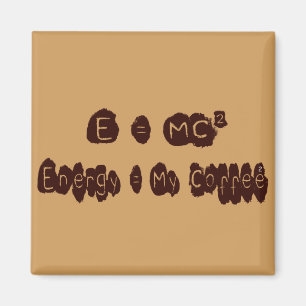 Imán Café E=MC
