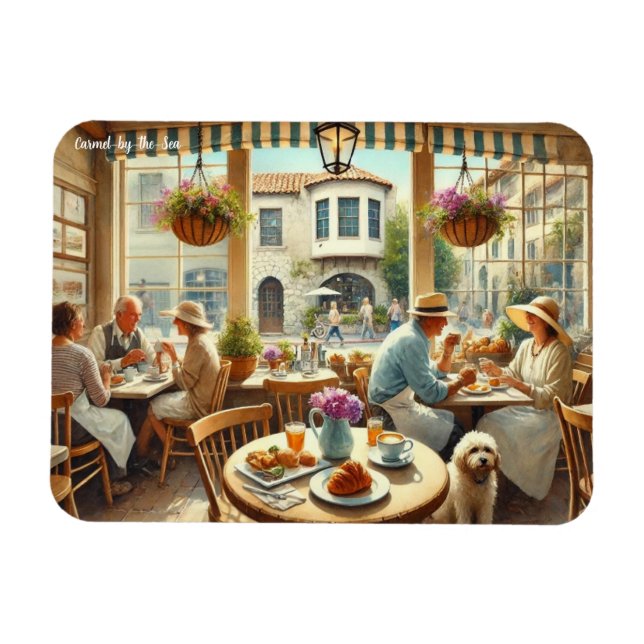 Imán Cafe en Carmel by the Sea (Horizontal)