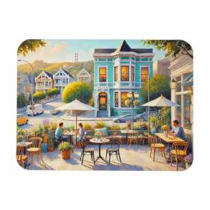 Imán Cafe en el puente Golden Gate de San Francisco