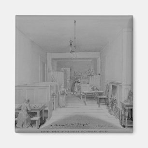 Imán Café en la calle de Cleveland