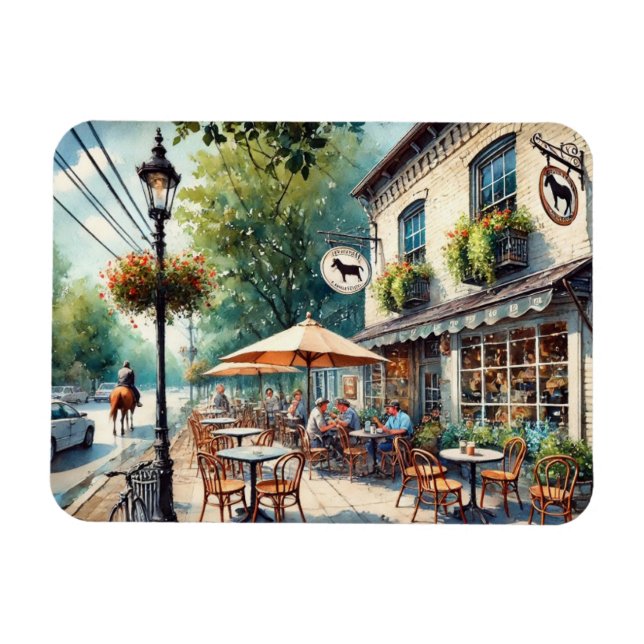 Imán Cafe en Lexington Kentucky (Horizontal)